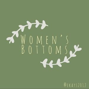 SHOP WOMENS BOTTOMS- OPEN TO ALL OFFERS!